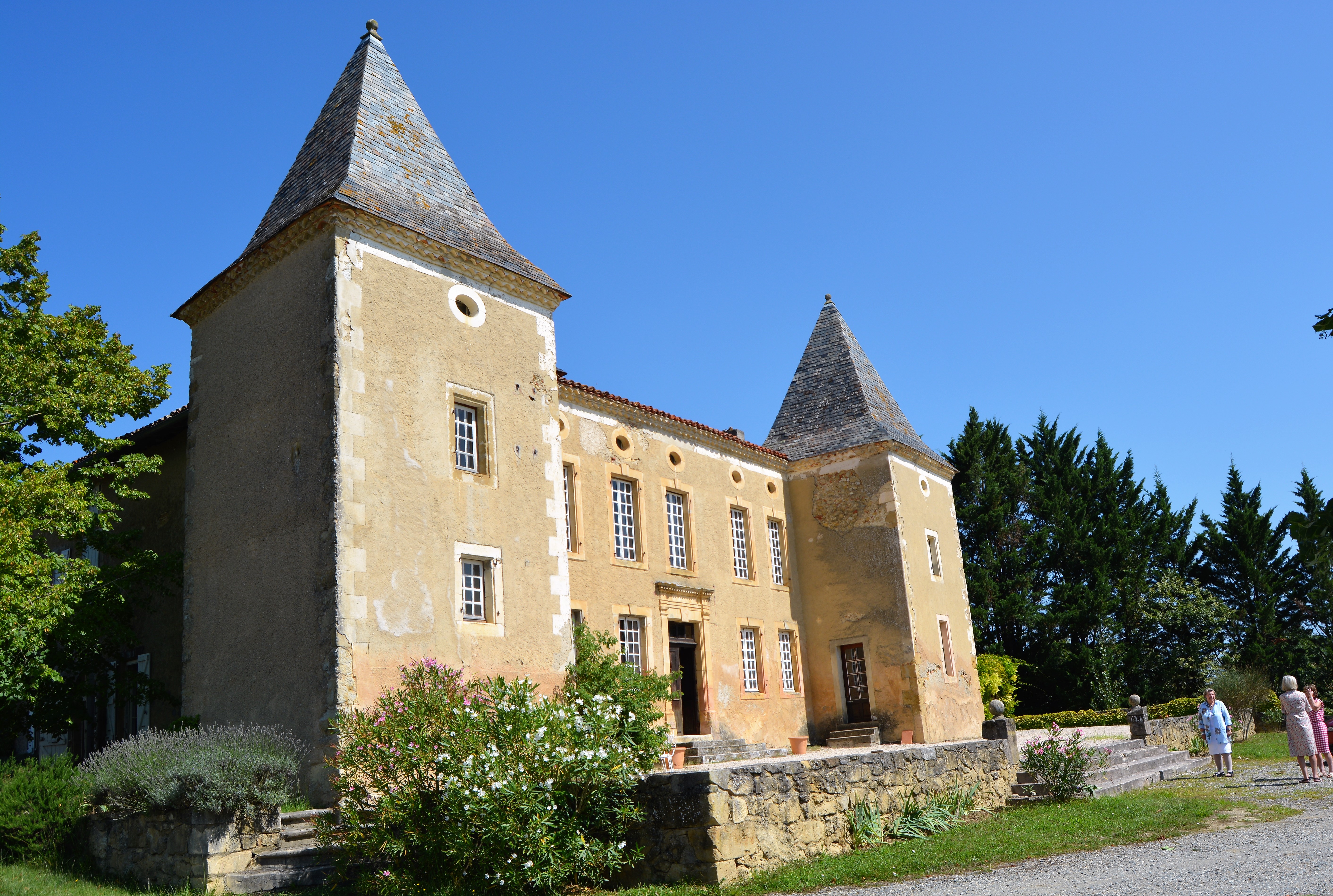 Façade du château