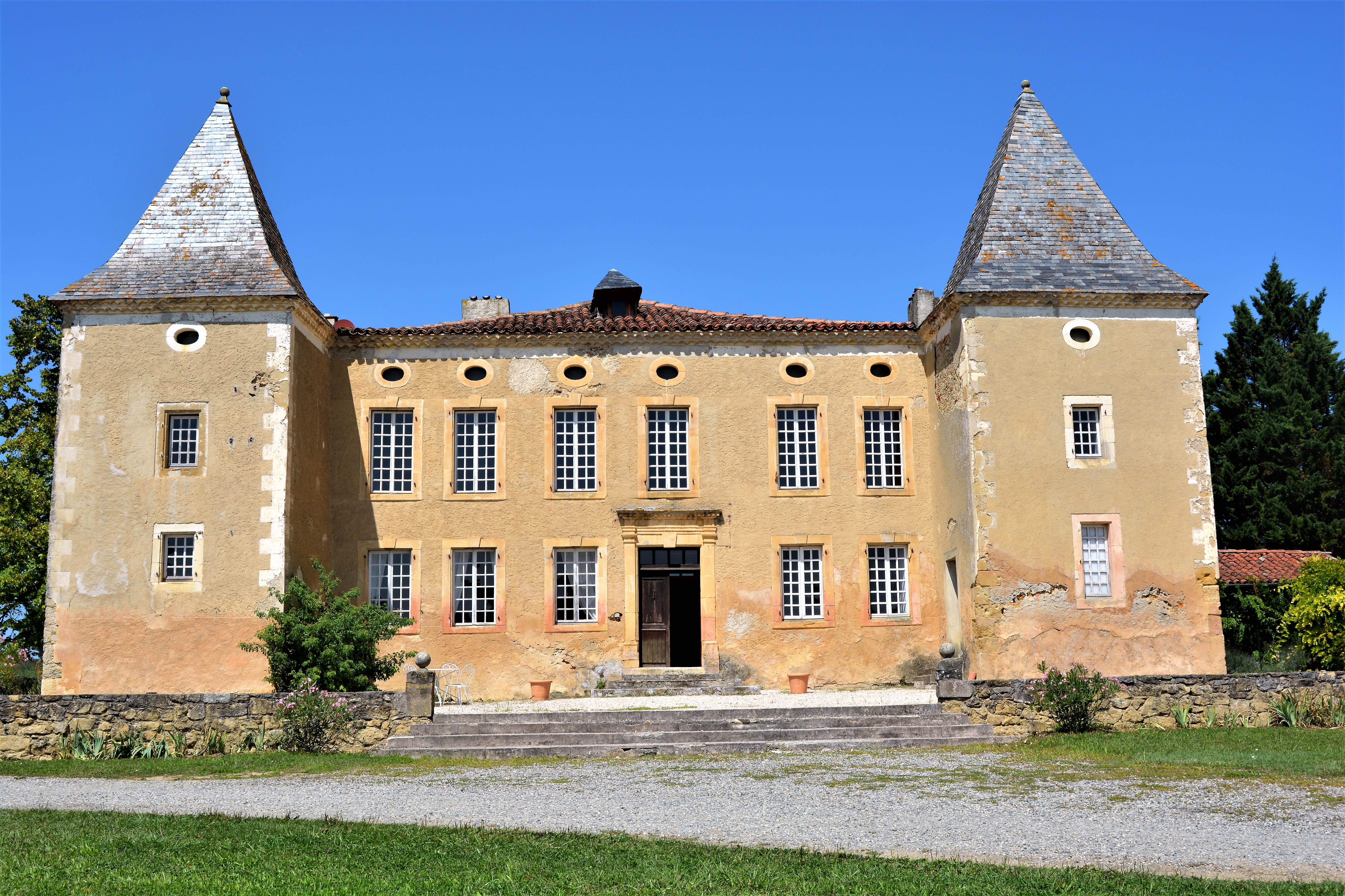 Château de La Broquère — façade principale